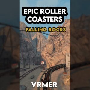 Roller Coaster Ride [Rock Falls] Oculus Quest 2
