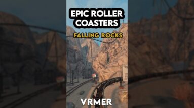 Roller Coaster Ride [Rock Falls] Oculus Quest 2